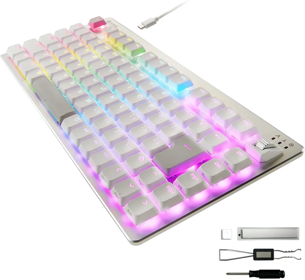 ELECOM GAMING VK720AL ラピッドトリガー搭載 ロープロファイル磁気スイッチ Apexキャラコン最強キーボード